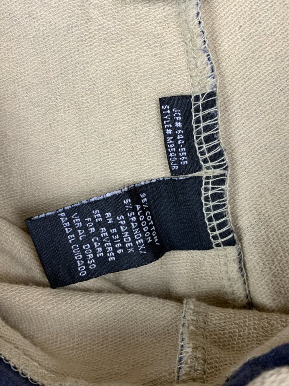 VTG Y2k Mudd Sweatpants L Low Ris Wide Leg Flare Stripe Yoga Mcbling 2000s Track - Picture 8 of 13
